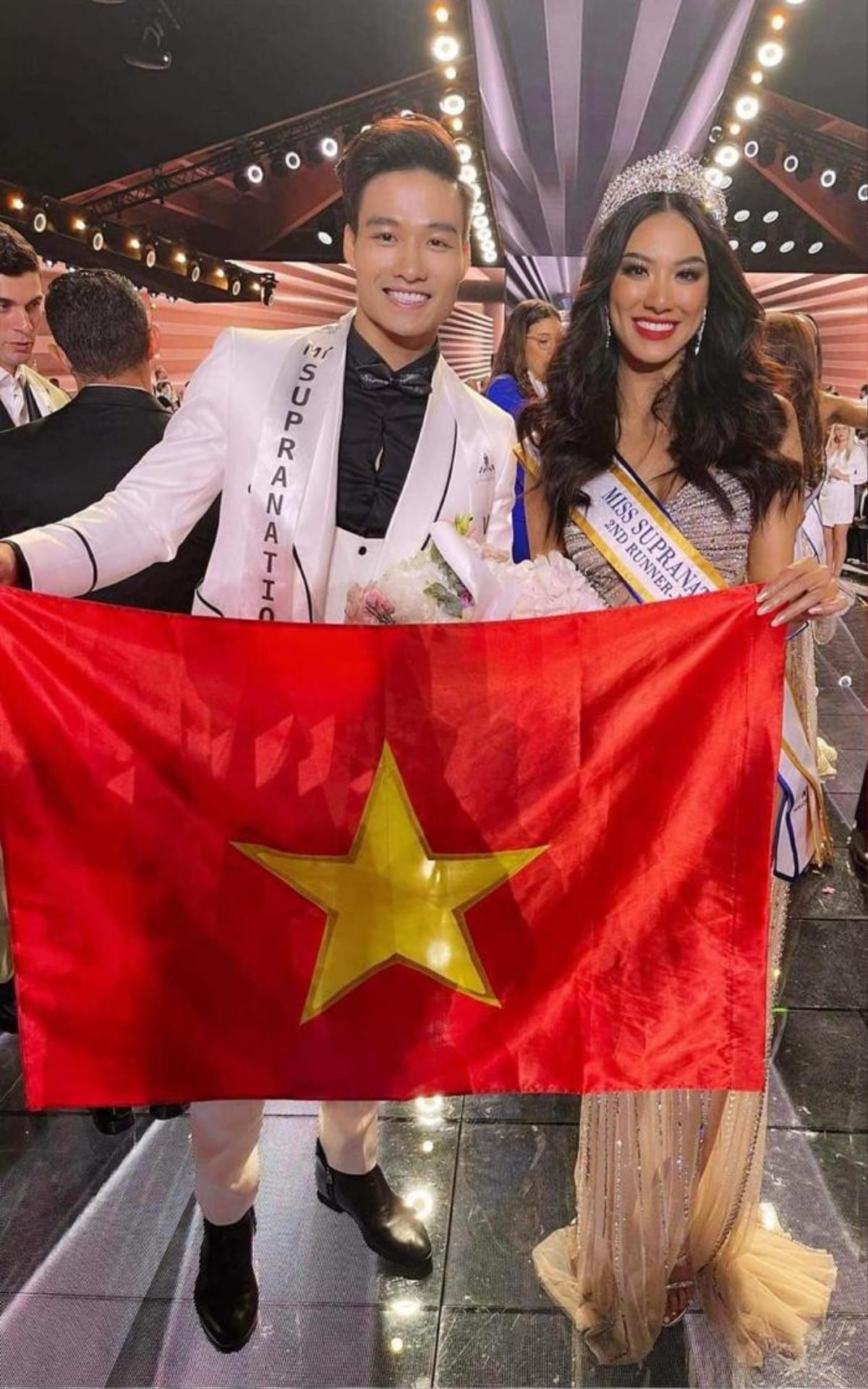 Đại diện Việt Nam 'cô đơn' tại Miss Supranational: Đối thủ tay trong tay với nam thần Ảnh 3