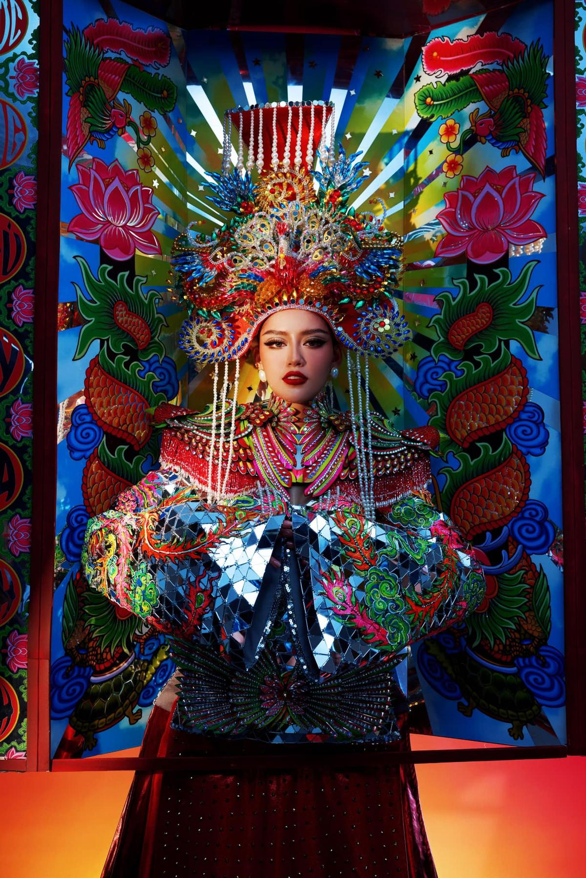 Fan choáng váng với National Costume của Việt Nam tại Miss Supranational 2023 Ảnh 5