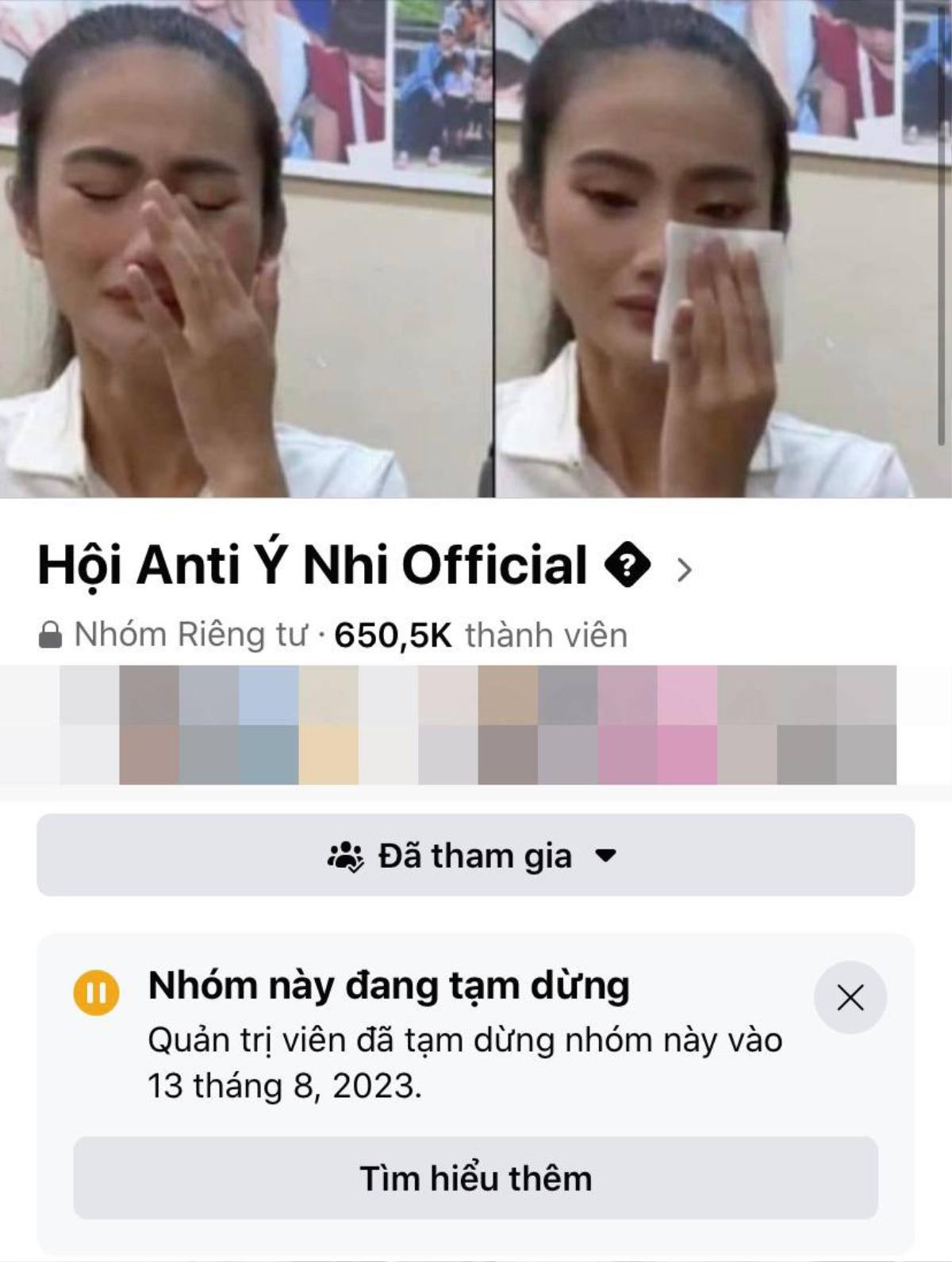 Nhóm anti-fan Hoa hậu Ý Nhi bị chiếm quyền kiểm soát Ảnh 1