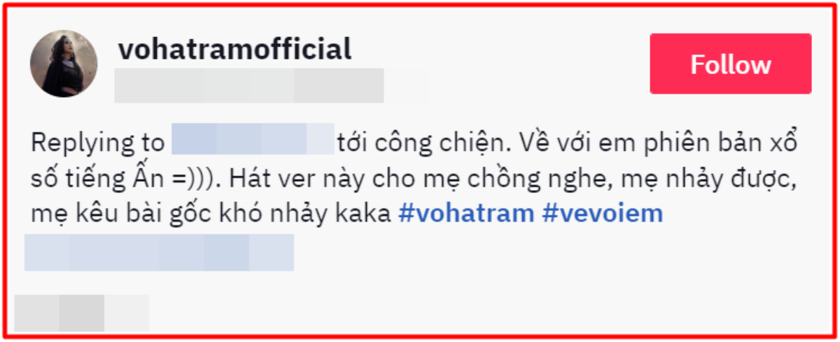 Mẹ chồng Võ Hạ Trâm nói gì khi nghe con dâu hát tiếng Ấn Độ trên nền nhạc xổ số? Ảnh 1