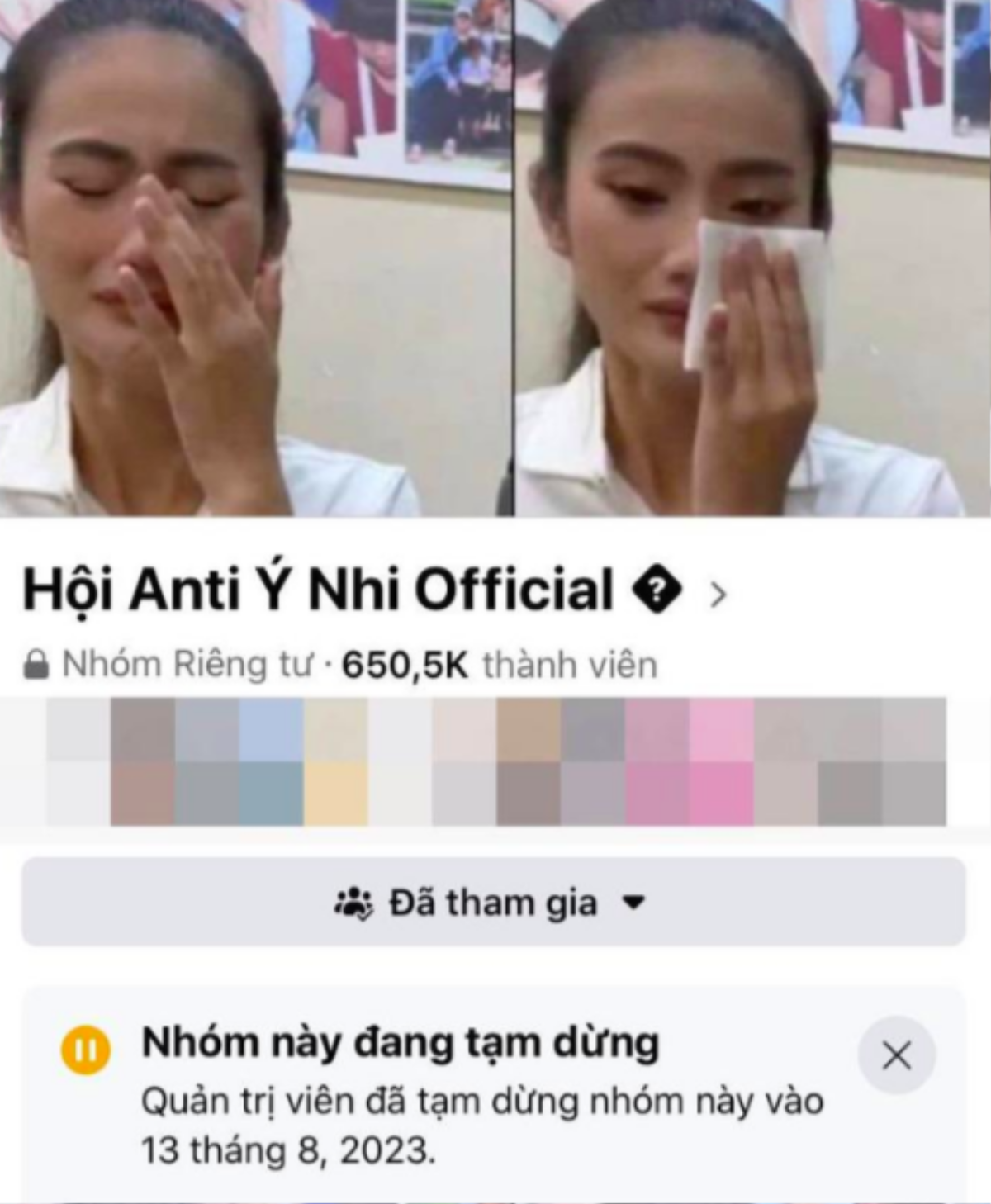 Giữa lúc đang tạm ngưng, group antifan Hoa hậu Ý Nhi bất ngờ có động thái lạ Ảnh 4