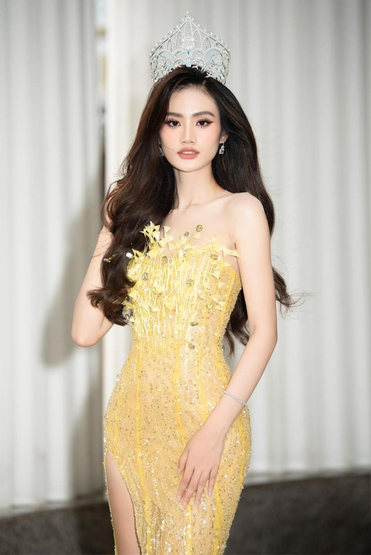 Điều gì khiến Ý Nhi bị 'gắn mác' Hoa hậu ồn ào nhất lịch sử Miss World Vietnam? Ảnh 1