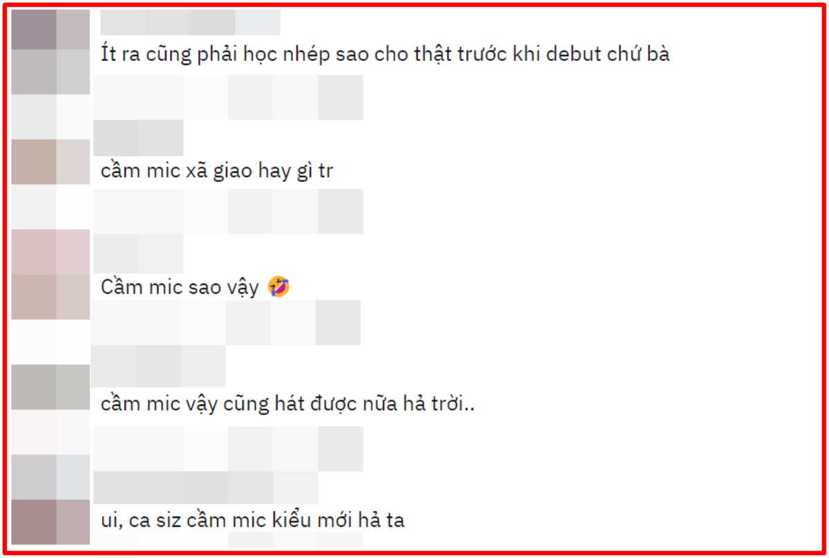 Một người đẹp bị 'chê nặng' khi cầm mic chưa thạo nhưng đã học đòi làm ca sĩ Ảnh 2