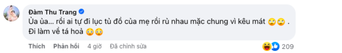 Bố con nhà Cường Đô La 'lên đồ', ai dè bị Đàm Thu Trang bóc mẽ chi tiết sai sai! Ảnh 5