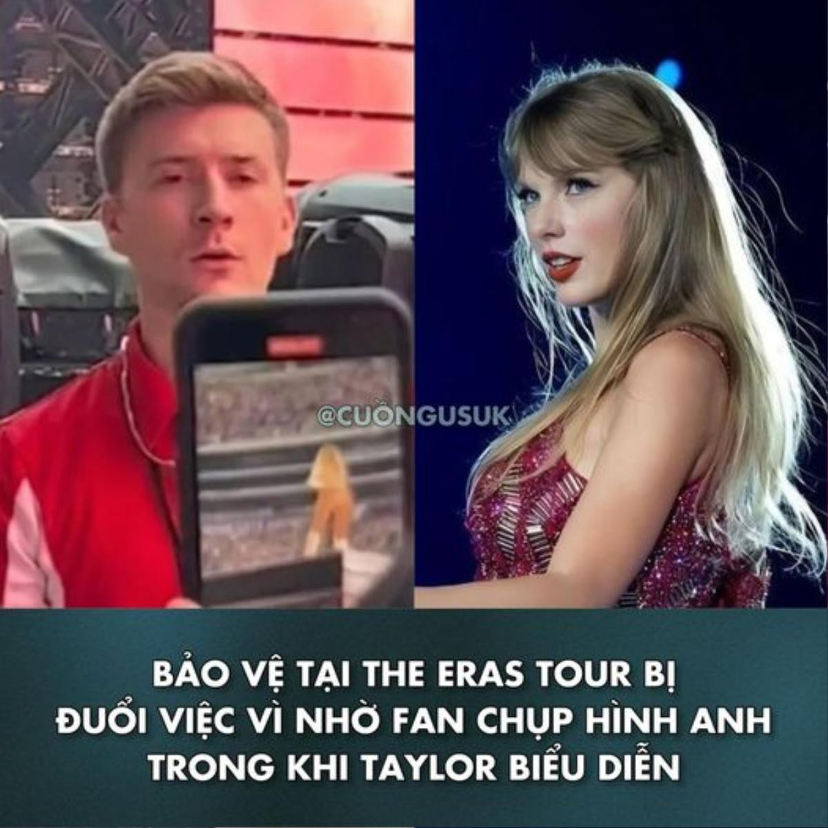 Một nam bảo vệ bị mất việc vì chụp ảnh cùng Taylor Swift Ảnh 3