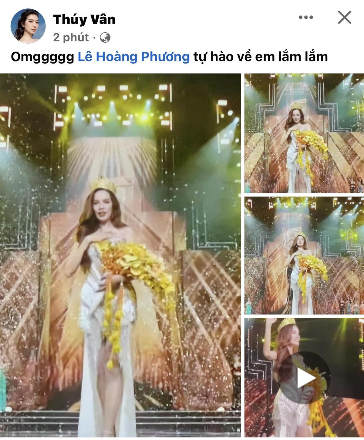 Tân hoa hậu Miss Grand Vietnam 2023 nhận 'bão' khen ngợi từ dàn sao Việt Ảnh 10