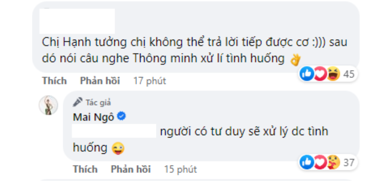 Mai Ngô nói gì về phần thi ứng xử của Á hậu 3 Miss Grand Vietnam 2023? Ảnh 2