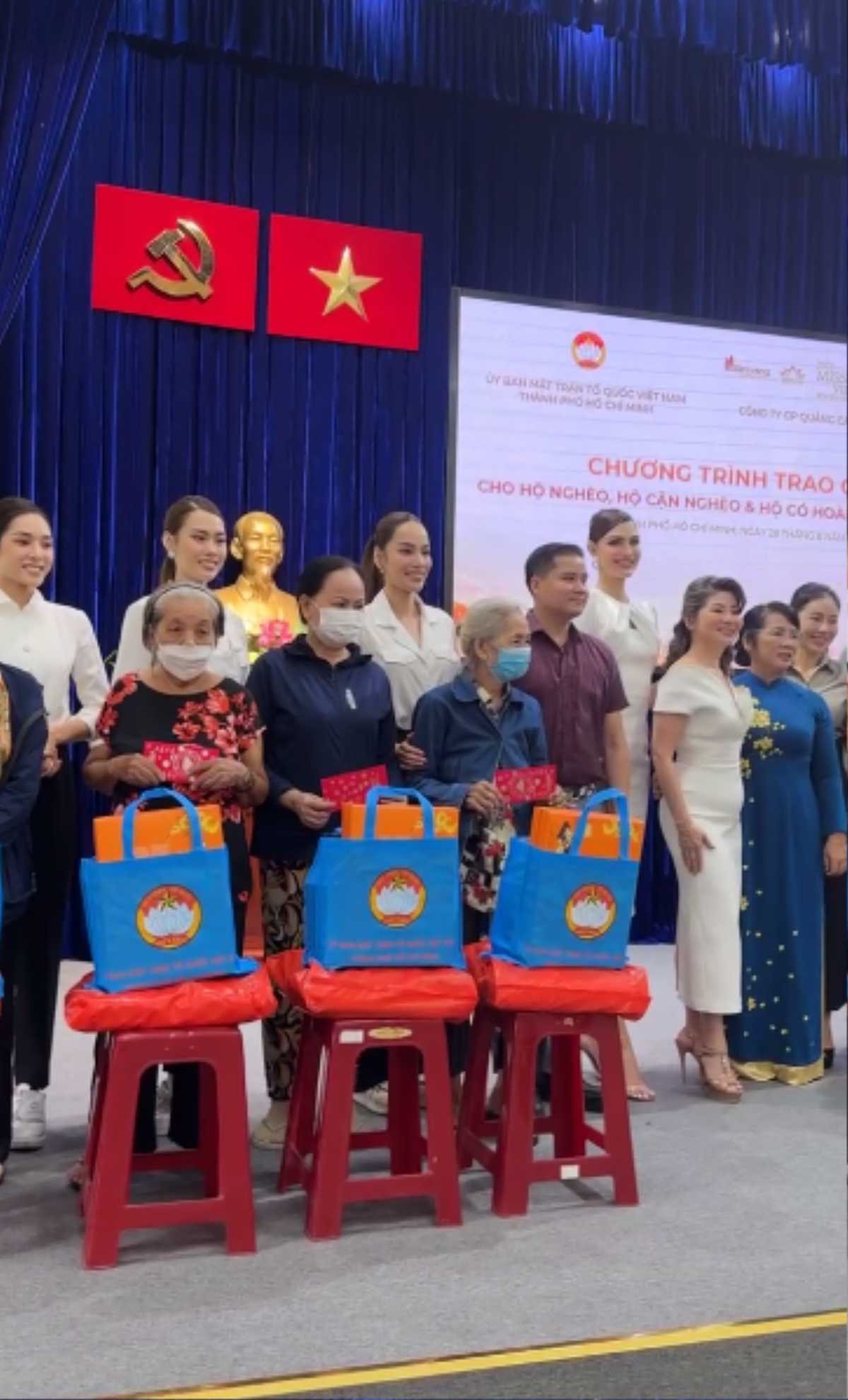 Top 5 Miss Grand Vietnam 2023 ăn vận giản dị, đi làm từ thiện hậu đăng quang Ảnh 3