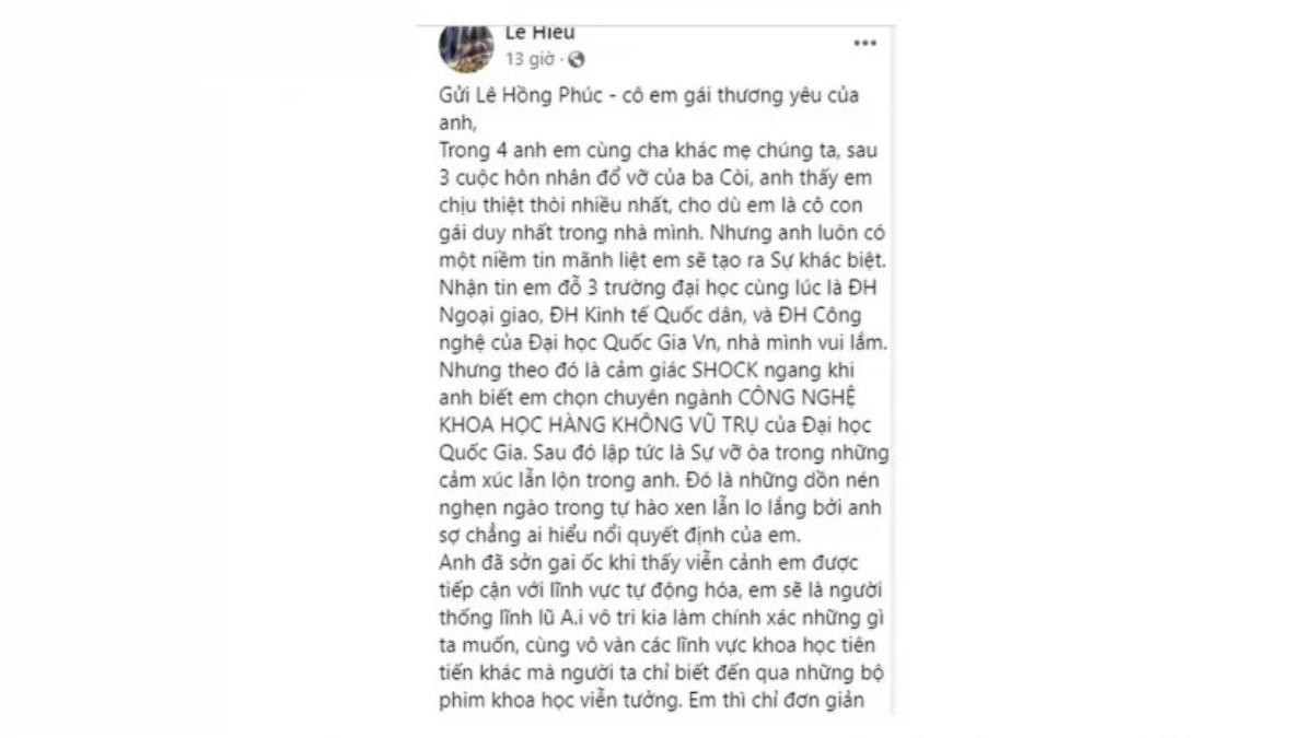 Con gái cố nghệ sĩ Giang Còi đậu 3 trường ĐH, quyết chọn ngành học cực đặc biệt Ảnh 1