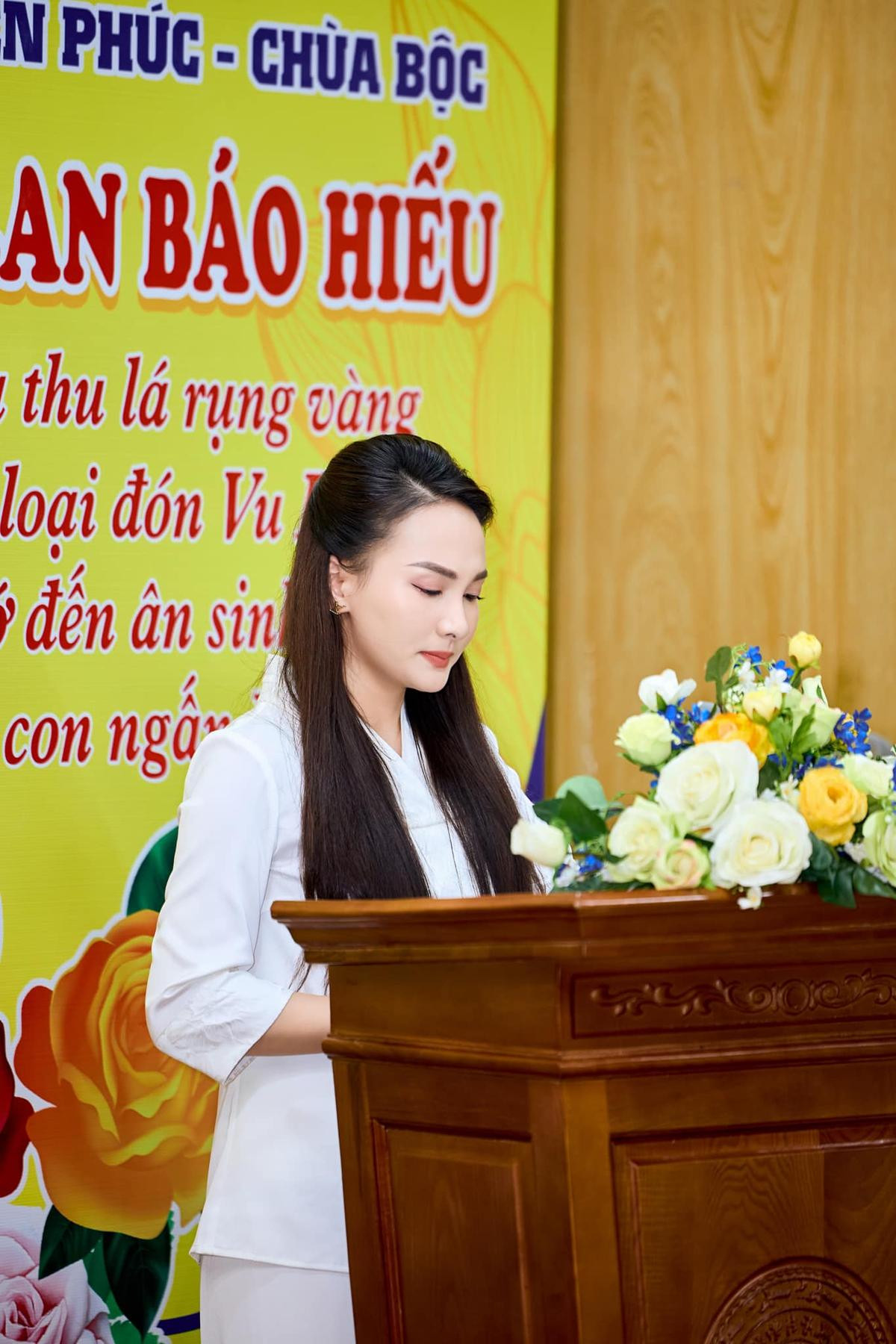 Bảo Thanh cùng quý tử làm việc ý nghĩa ngày Vu Lan báo hiếu Ảnh 3