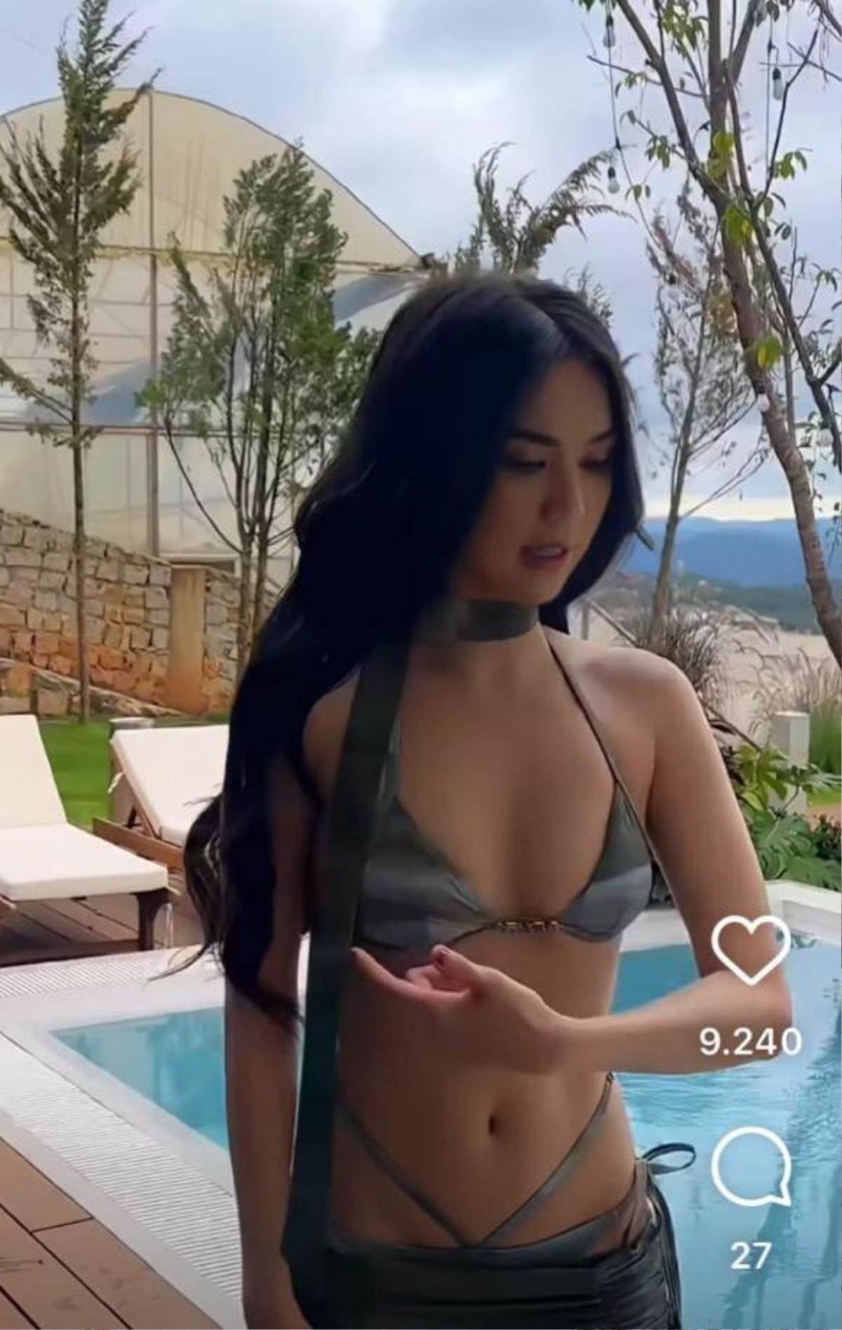 Ngọc Trinh tung đoạn video hậu trường chụp bikini, sắc vóc liệu có khác biệt? Ảnh 1