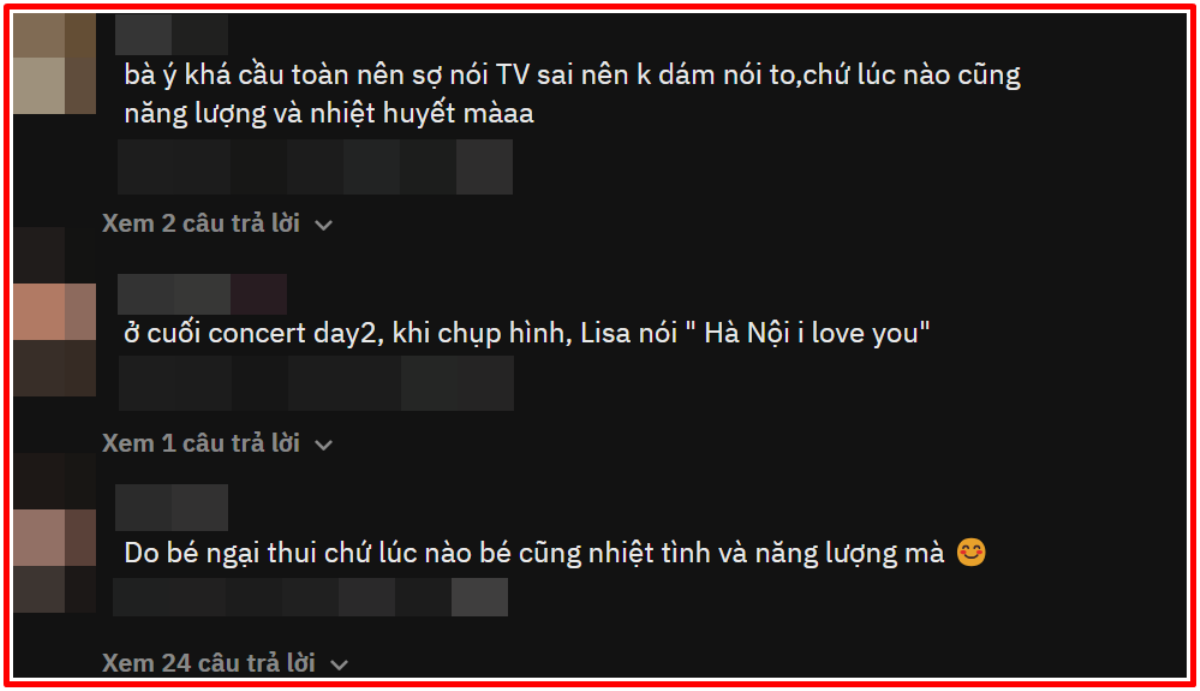 Chỉ với 1 câu nói trong concert tại Hà Nội, Lisa thu về cả triệu lượt xem Ảnh 4