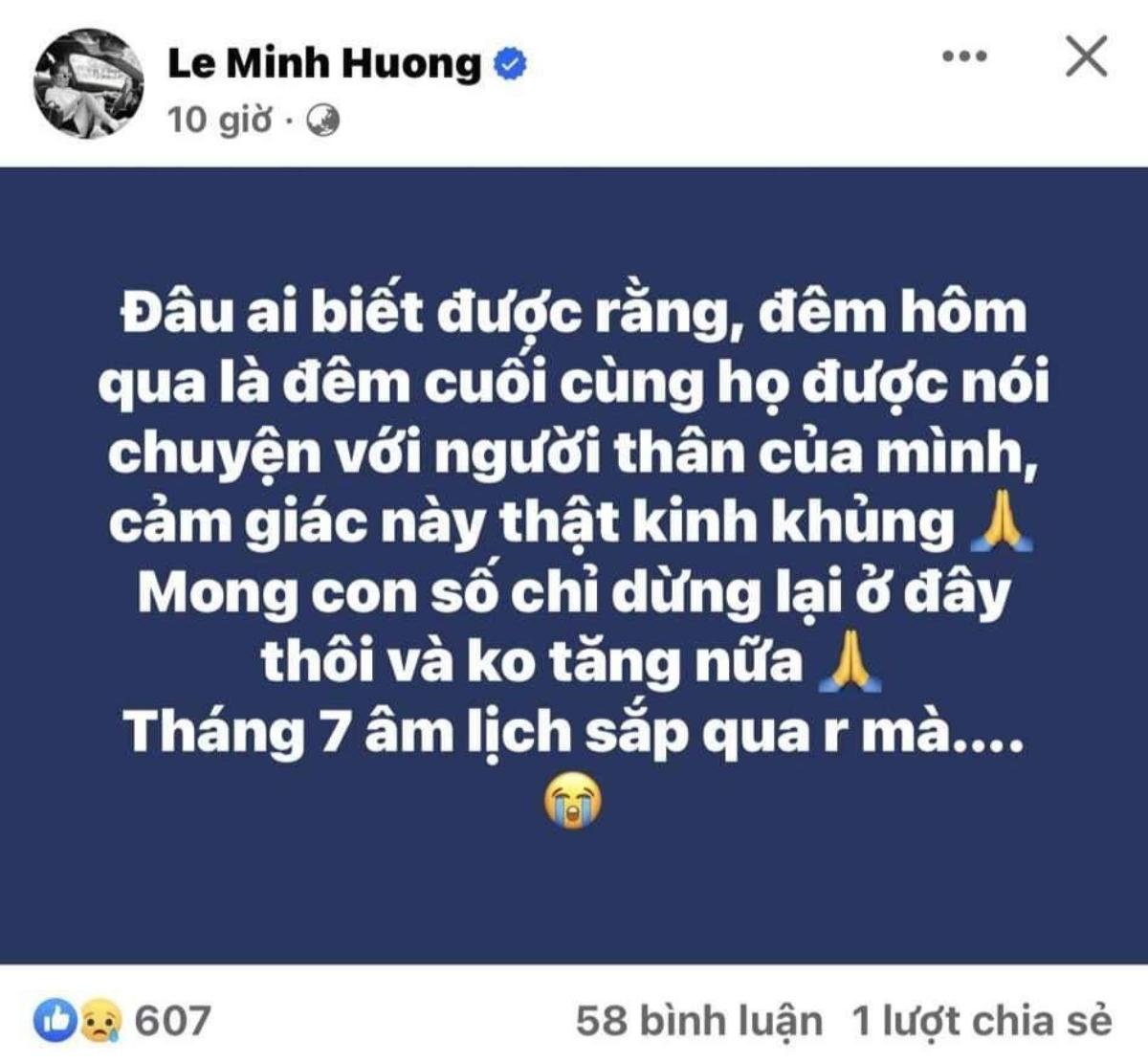 Nghệ sĩ Việt gửi lời chia buồn tới gia đình nạn nhân trong vụ cháy chung cư mini Ảnh 8