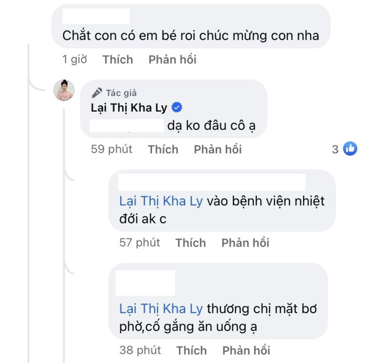 Kha Ly lộ rõ vẻ mệt mỏi, lên tiếng về thông tin đang mang thai Ảnh 2