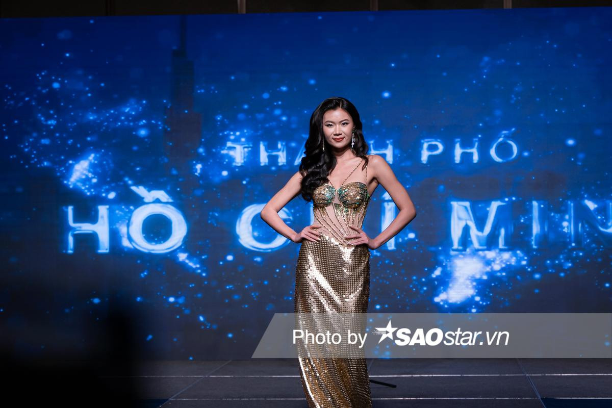 Top 18 Miss Universe Vietnam 2023 lộ diện: Hương Ly khoe 'gò bồng đảo' táo bạo Ảnh 7