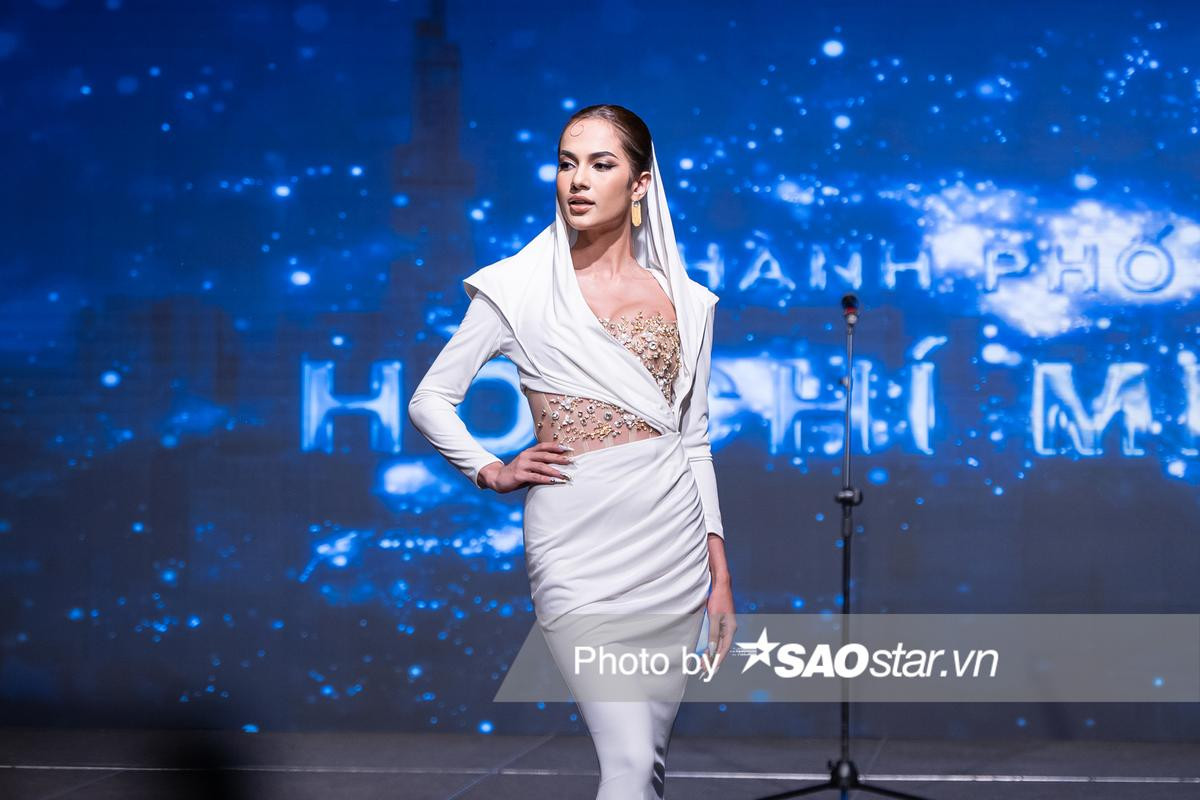 Top 18 Miss Universe Vietnam 2023 lộ diện: Hương Ly khoe 'gò bồng đảo' táo bạo Ảnh 3