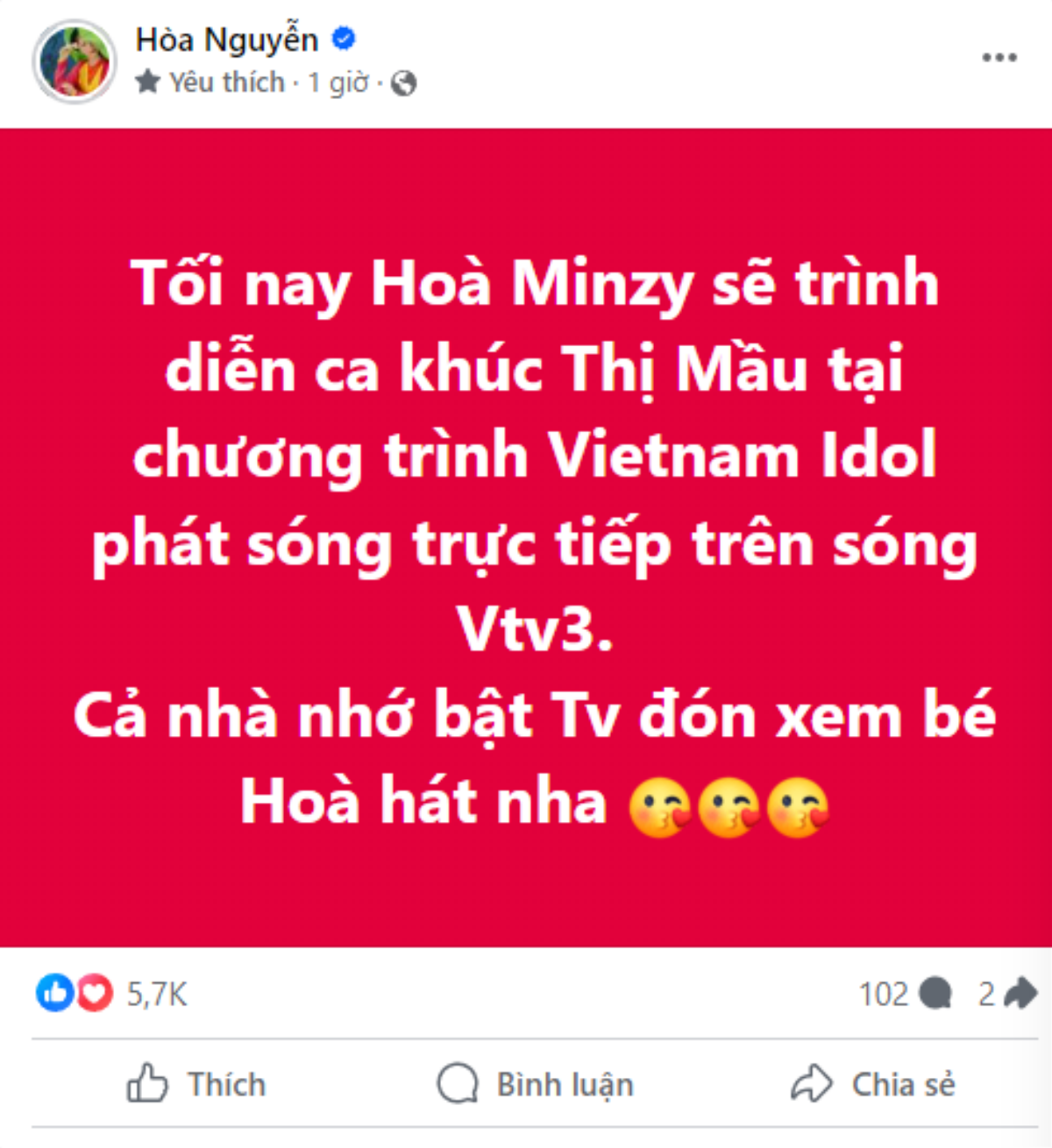 Hòa Minzy được một người đặc biệt 'tháp tùng' trước thềm liveshow Vietnam Idol Ảnh 3