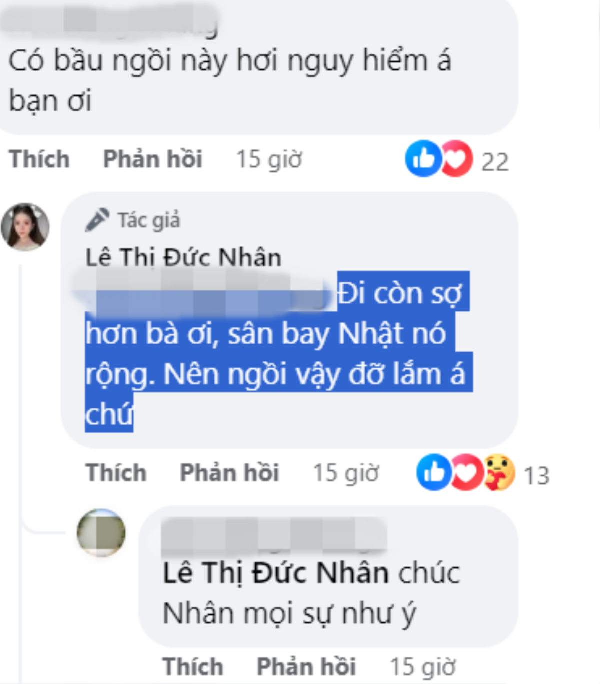 Bị nhắc nhở vì hành động không tốt cho thai nhi ở sân bay, Bà Nhân Vlog nói gì? Ảnh 3