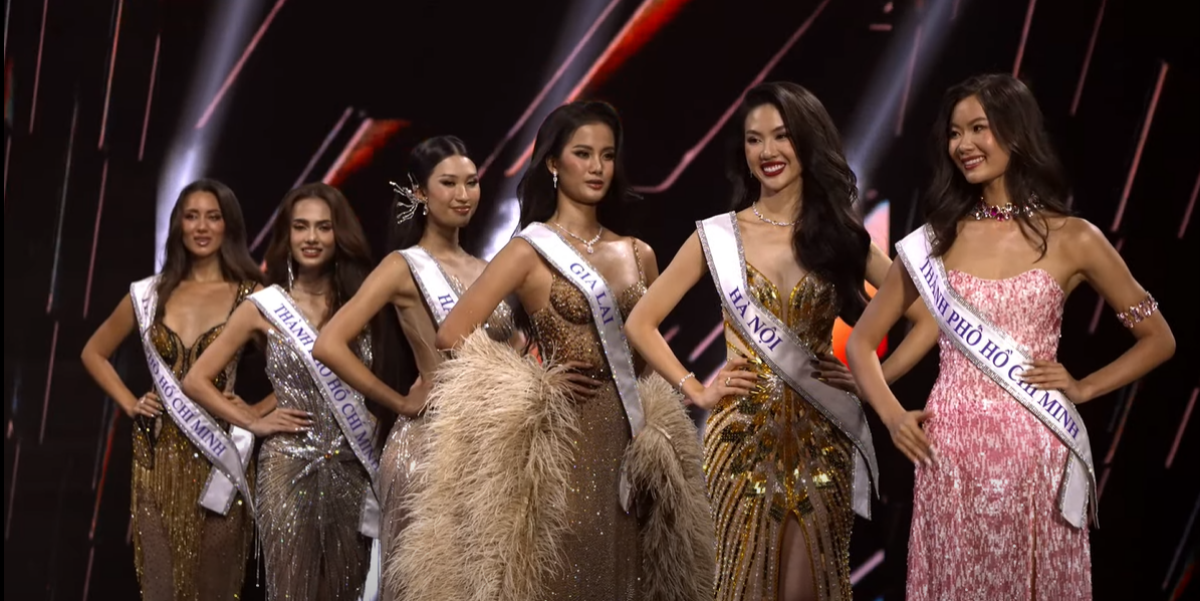 Lệ Nam bật khóc vì bị loại bẽ bàng khỏi Top 6 Miss Universe Vietnam 2023 Ảnh 1