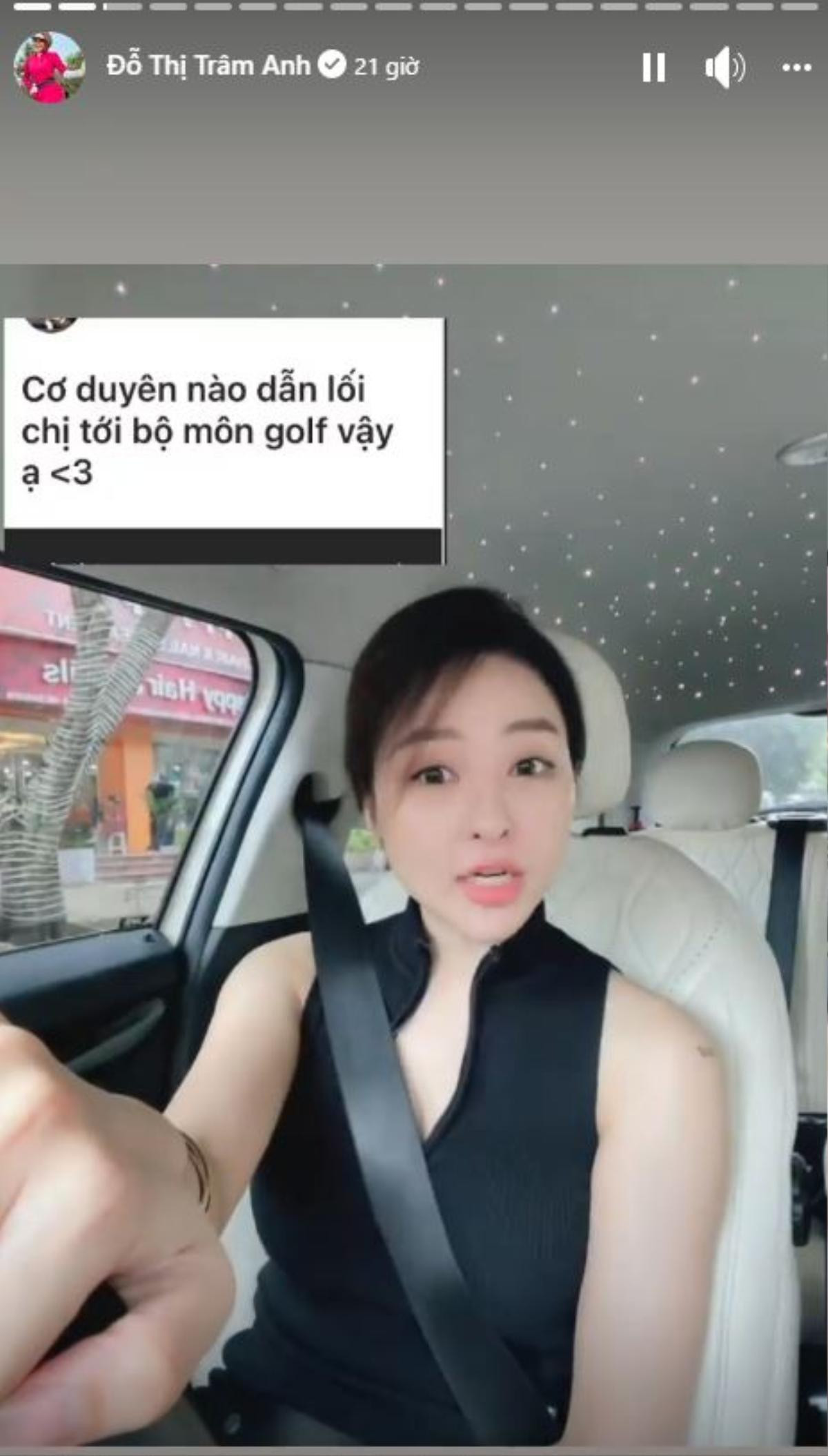 Hotgirl Trâm Anh đã thay đổi quan điểm 'chơi golf để kiếm đại gia' ra sao? Ảnh 2