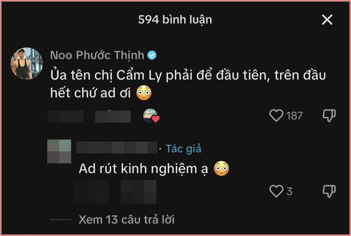 Noo Phước Thịnh được khen ngợi vì hành động tôn trọng Cẩm Ly khi cùng tham gia một đêm diễn Ảnh 2