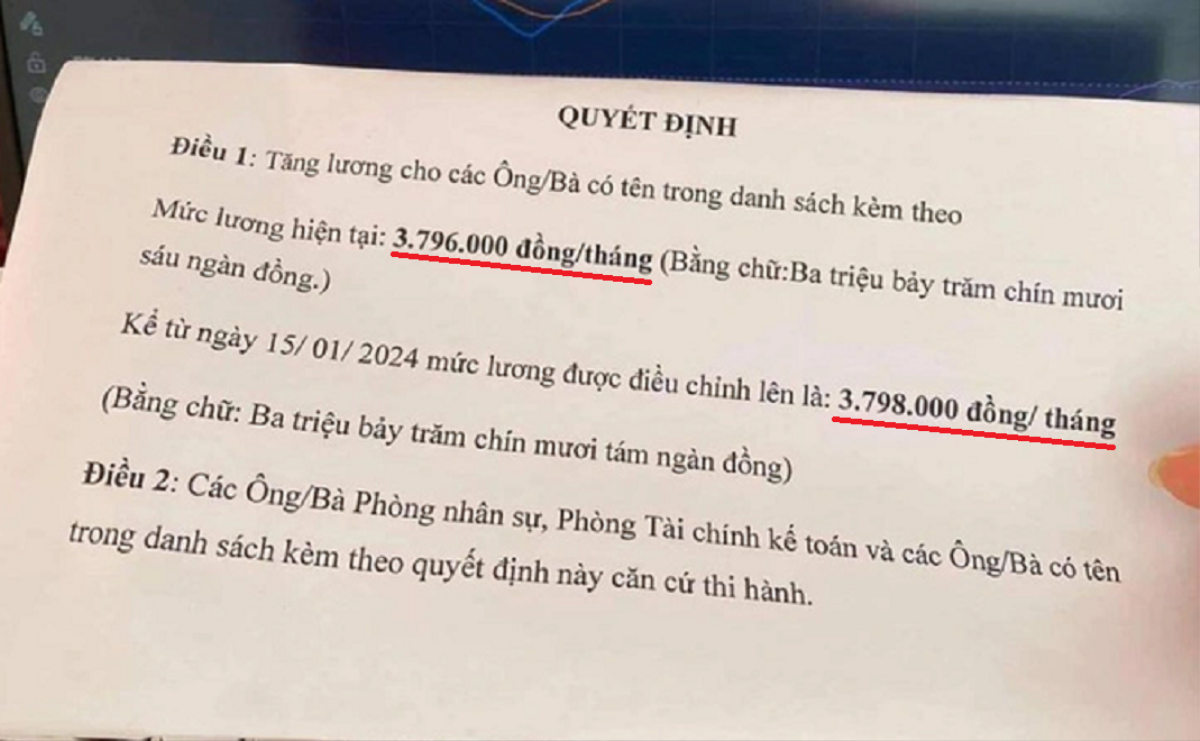 Quyết định tăng lương khiến ai xem xong cũng muốn 'chằm Zn' Ảnh 1