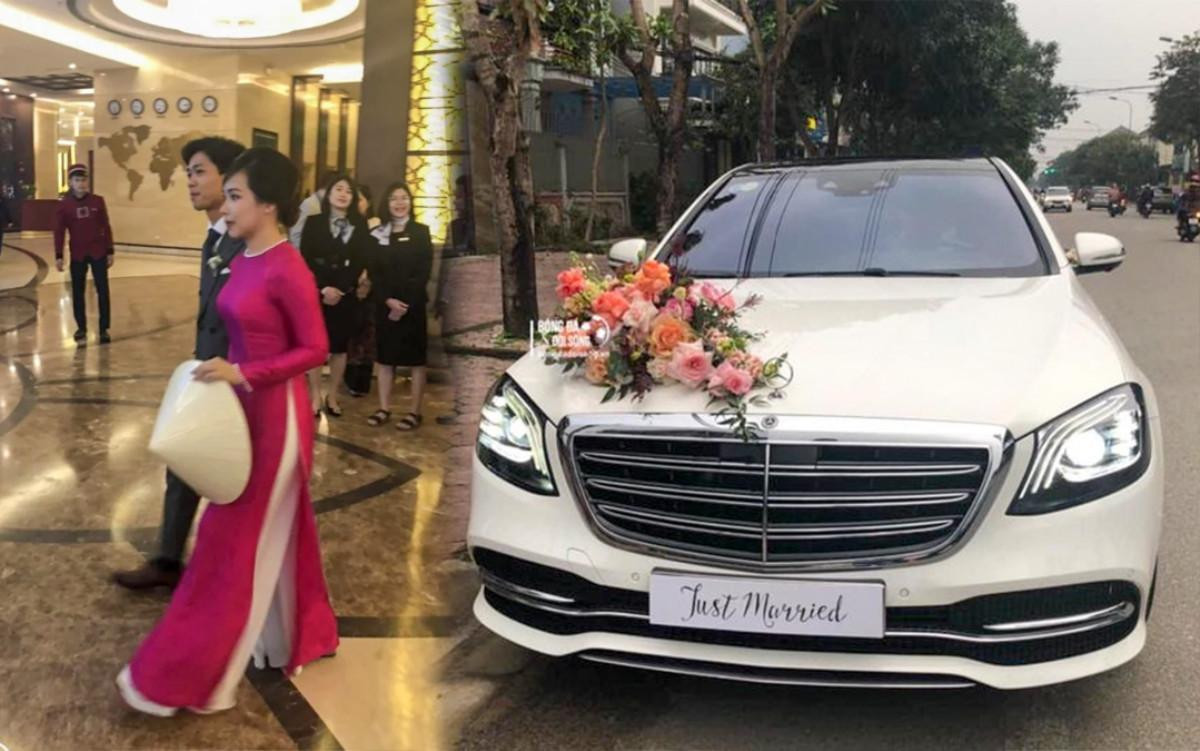 Loá mắt dàn siêu xe rước dâu dàn cầu thủ: Văn Hậu đi Rolls Royce 50 tỷ, Quang Hải với Bentley 10 tỷ Ảnh 10