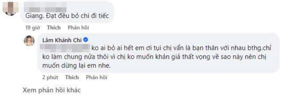 Bị mỉa mai 'người cũ đều bỏ ra đi', Lâm Khánh Chi lên tiếng Ảnh 3