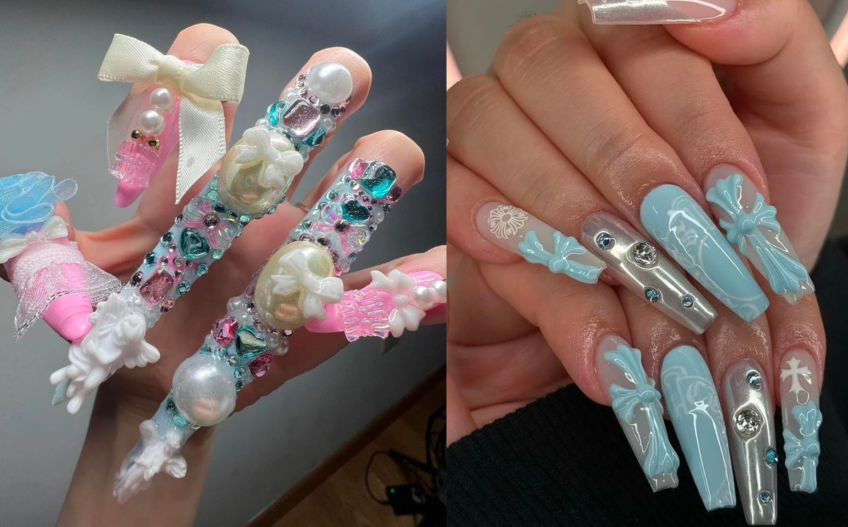 Nguy cơ tiềm ẩn phía sau xu hướng làm nails siêu dài Ảnh 1