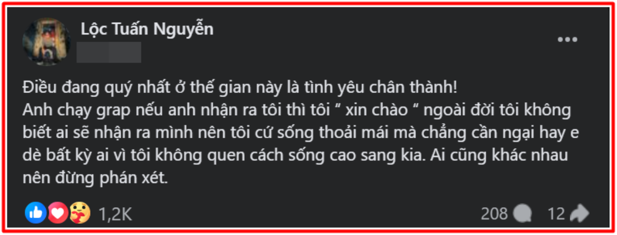 Hoài Lâm lên tiếng: 'Ai cũng khác nhau nên đừng phán xét'. Ảnh 1