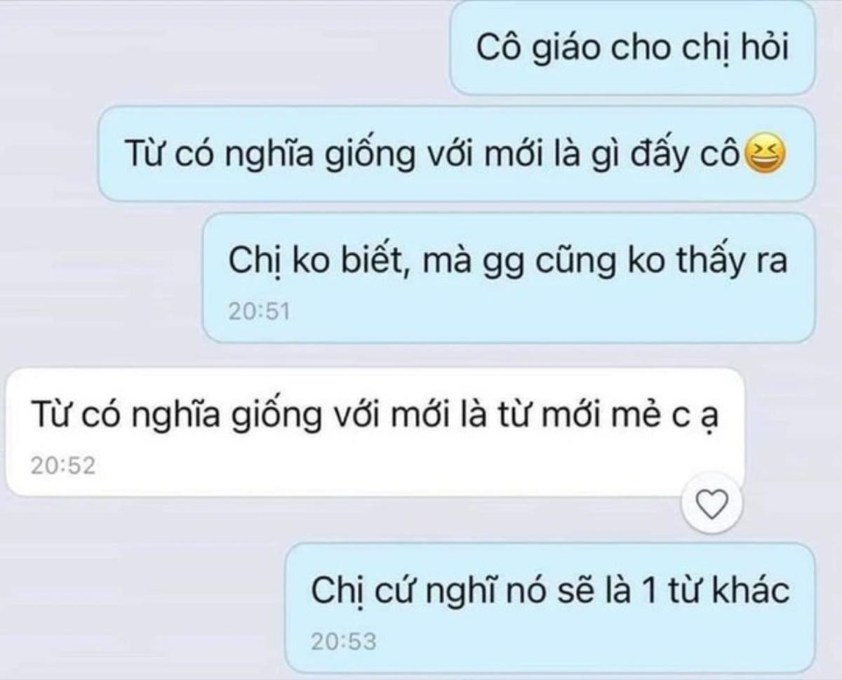 Bài tập tìm từ đồng nghĩa với 'mới' không học sinh nào trả lời được, đáp án gây bất ngờ Ảnh 1