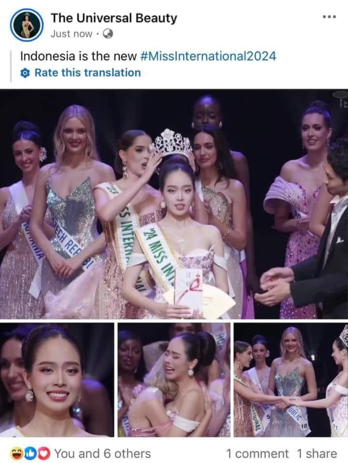 Thanh Thủy bị hiểu lầm sau đăng quang Miss International 2024 Ảnh 2