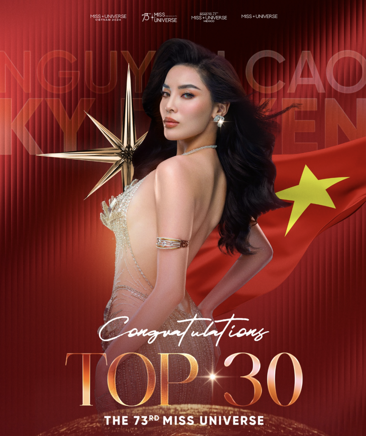 Hoa hậu Kỳ Duyên xuất sắc vào top 30 Miss Universe Ảnh 2