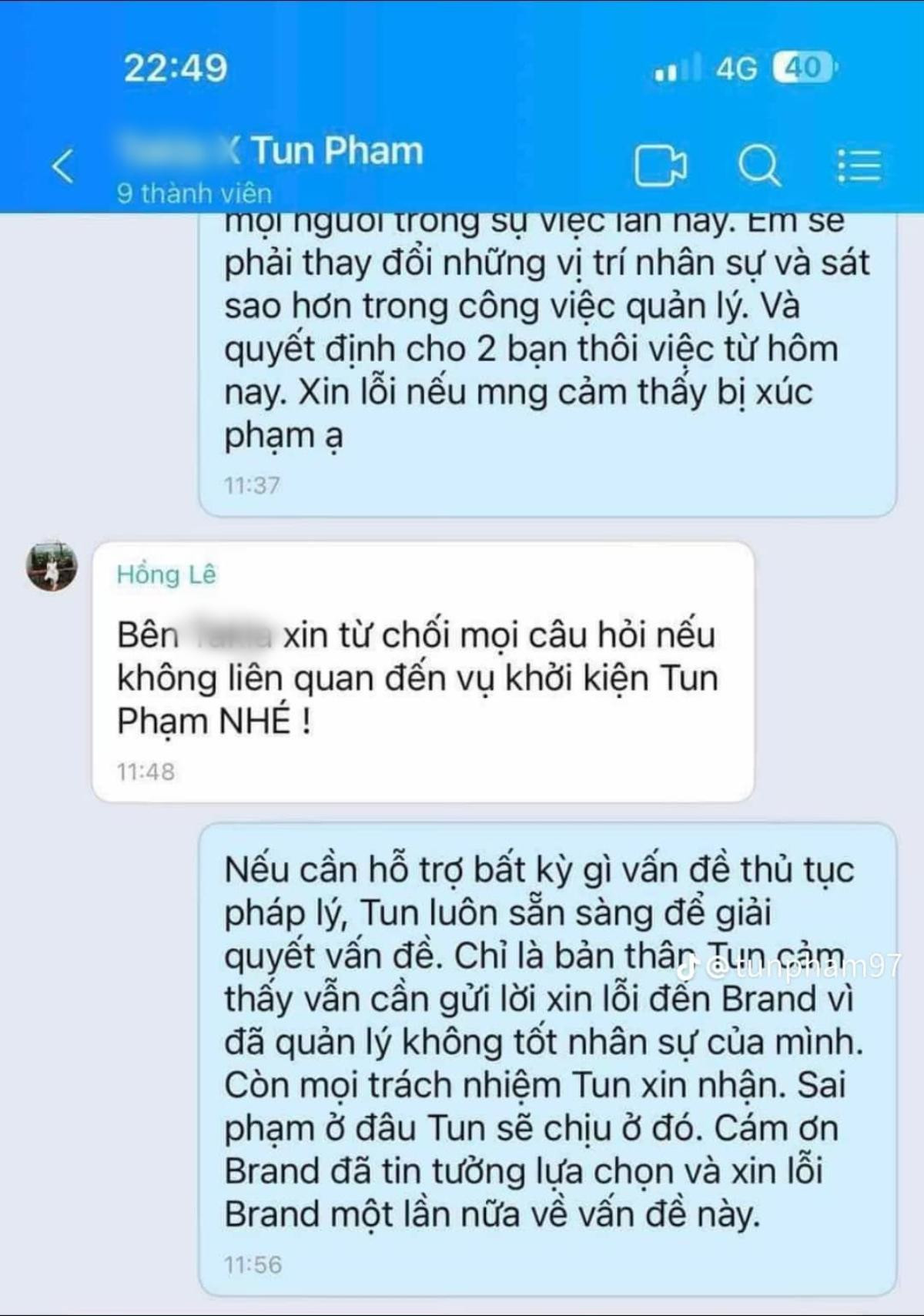 Bị tố đọc sai tên nhãn hàng và được yêu cầu đọc lại nhưng thách thức 'không nhé', Tun Phạm nói gì? Ảnh 4