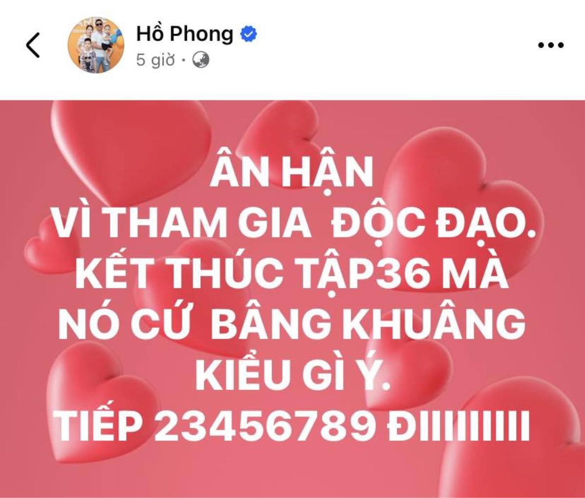 Nam diễn viên thừa nhận ân hận khi tham gia Độc Đạo, chuyện gì đây? Ảnh 3