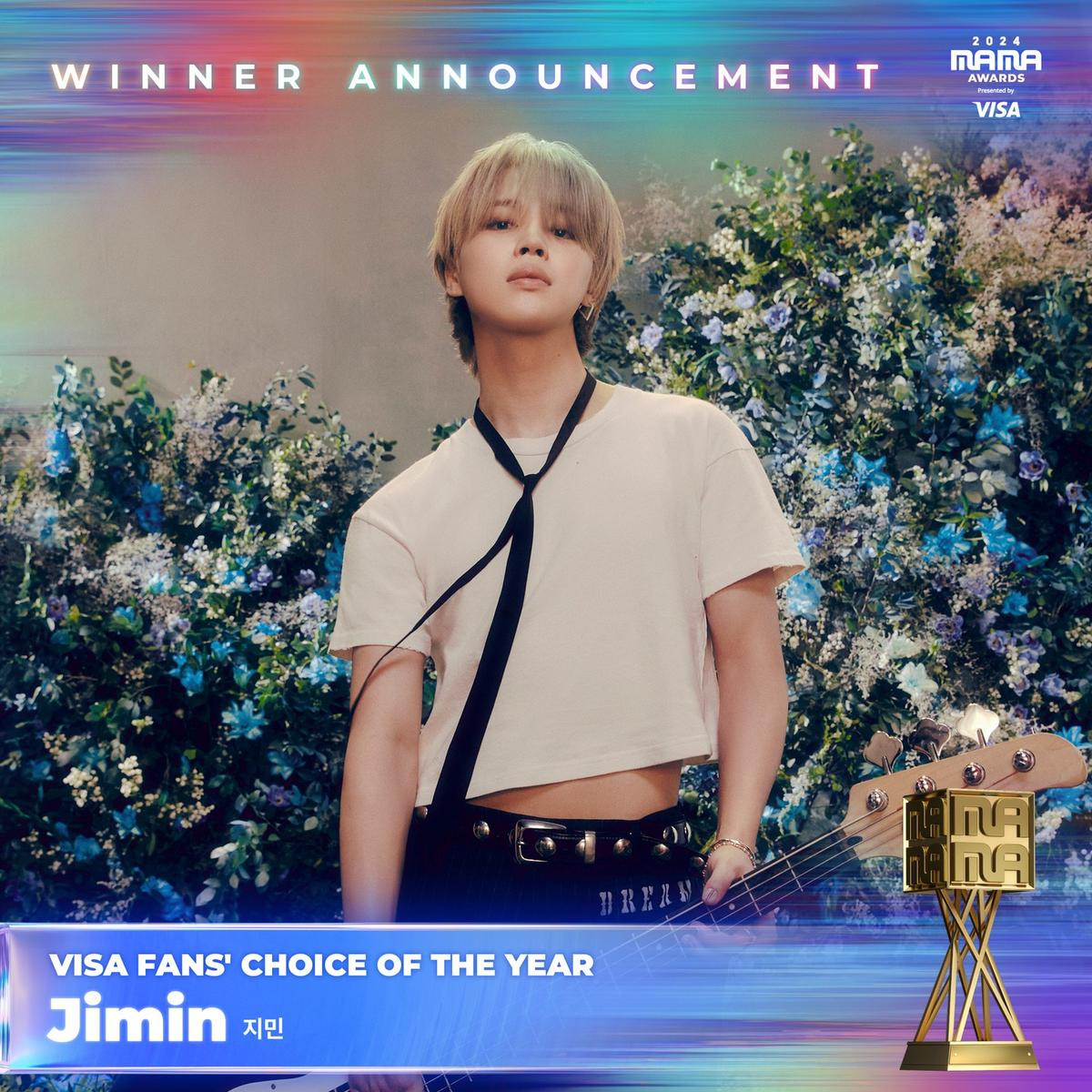 Thắng Daesang tại MAMA 2024 khi đang nhập ngũ, Jimin nhắc chuyện 'trả ơn' Ảnh 1