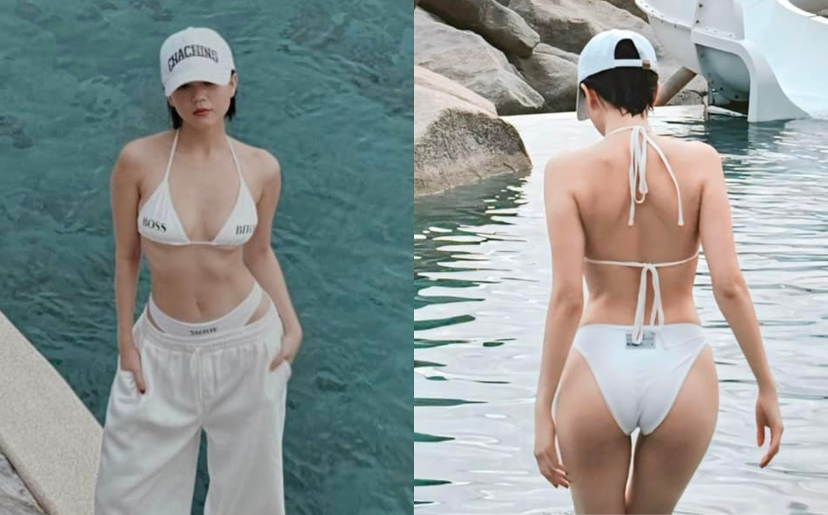 Ngọc Trinh nóng hết cỡ với hai mẫu bikini khoe vòng ba đầy đặn Ảnh 2