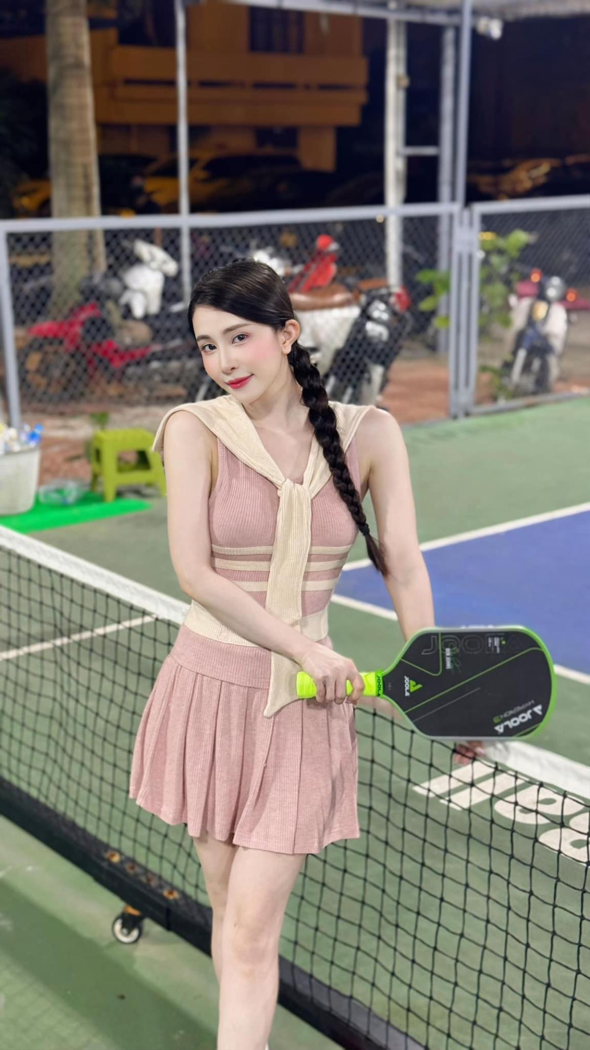 Quỳnh Nga lần đầu tiết lộ sự thật đằng sau chuyện chơi pickleball với bạn trai tin đồn Việt Anh Ảnh 2