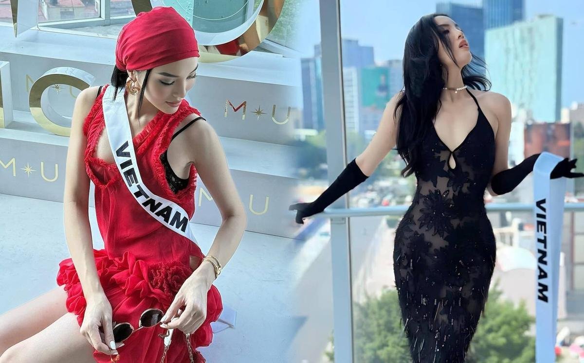 Gu ăn mặc Kỳ Duyên - Khánh Vân khi thi quốc tế ra sao mà được 'cộp mác' Miss Fashion? Ảnh 5