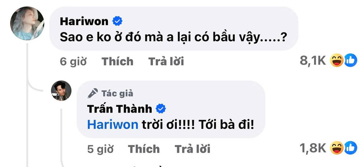 Hari Won chất vấn Trấn Thành chuyện 'có bầu' Ảnh 3