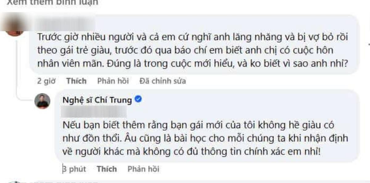 Chí Trung nói gì về chuyện đang hẹn hò với bạn gái giàu có? Ảnh 2