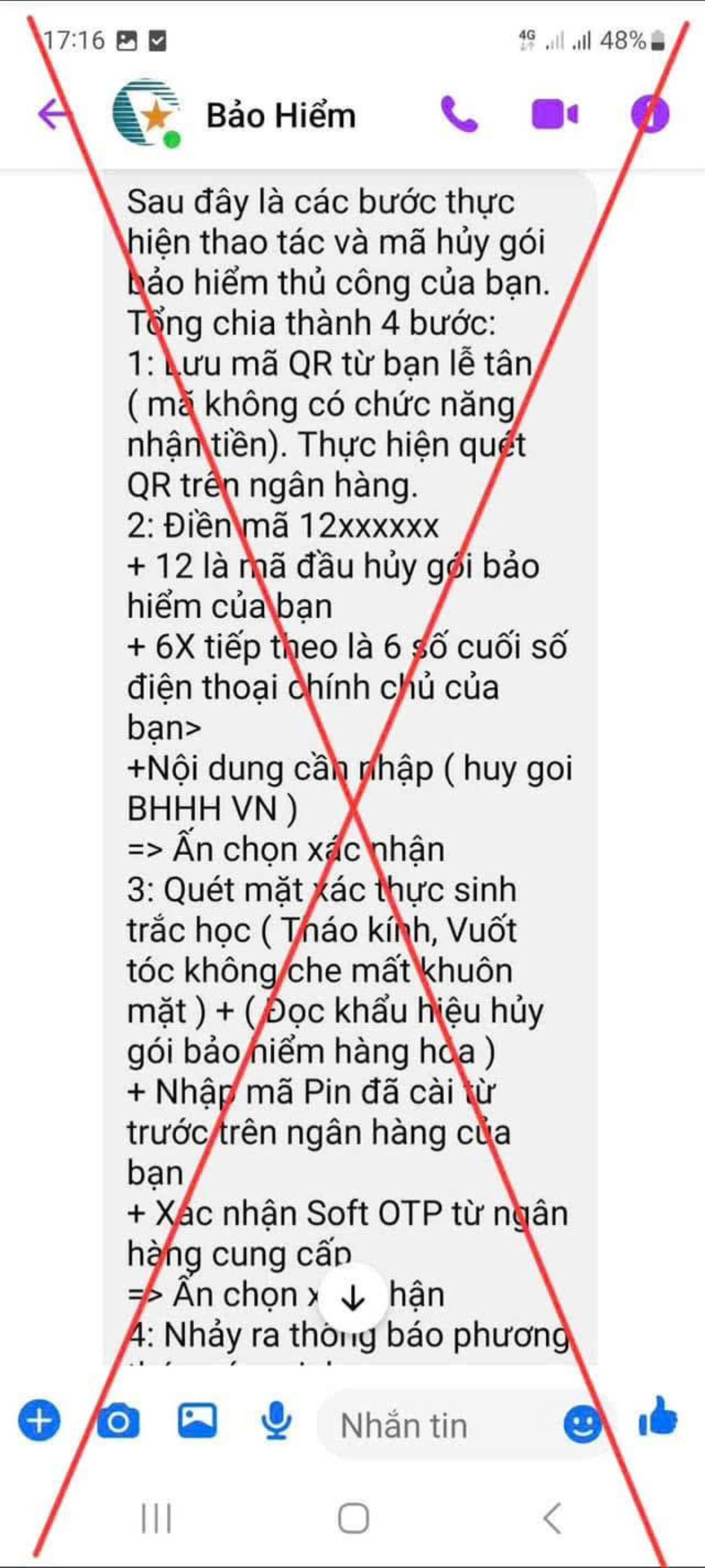 Shipper đọc đúng đơn hàng và số tiền, người phụ nữ suýt bị lừa xác nhận sinh trắc học để chuyển tiền Ảnh 2