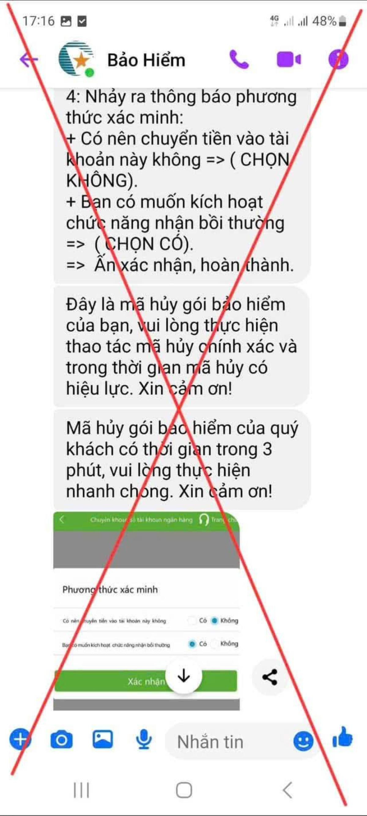 Shipper đọc đúng đơn hàng và số tiền, người phụ nữ suýt bị lừa xác nhận sinh trắc học để chuyển tiền Ảnh 3