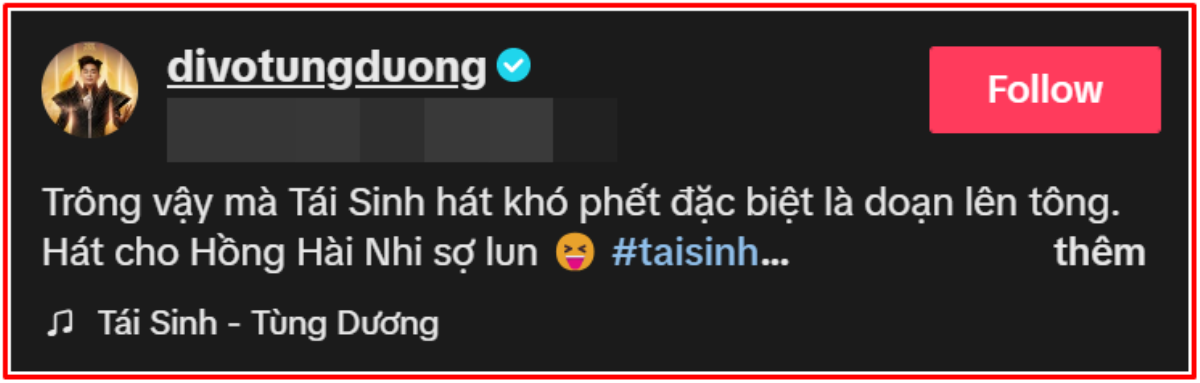 Tùng Dương gặp khó khăn vì bản hit 'Tái sinh' Ảnh 3