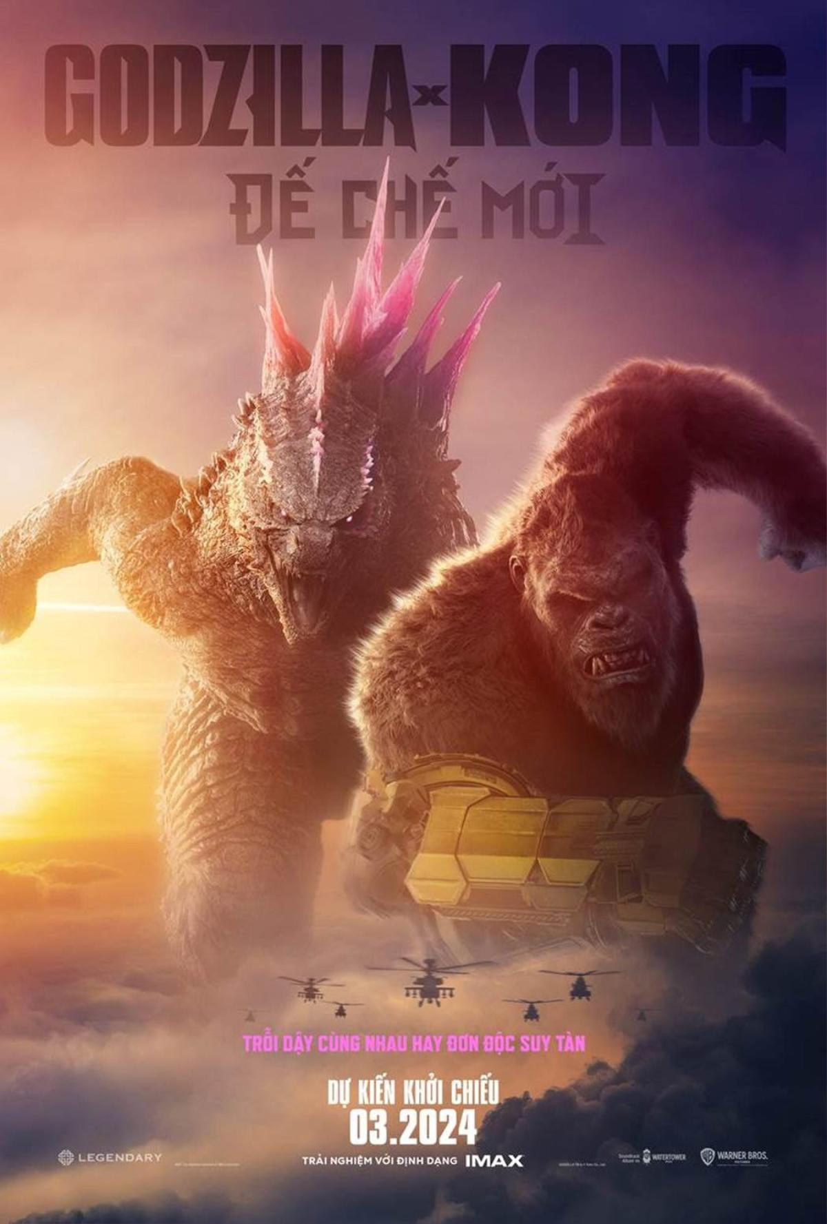 Godzilla x Kong: Đế Chế Mới: Hé lộ 2 phản diện mạnh nhất Vũ Trụ MonsterVerse trong trailer mới Ảnh 1