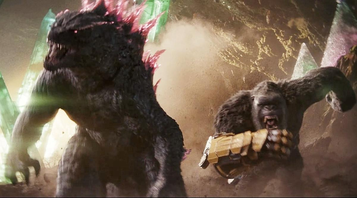 Godzilla x Kong: Đế Chế Mới: Hé lộ 2 phản diện mạnh nhất Vũ Trụ MonsterVerse trong trailer mới Ảnh 2