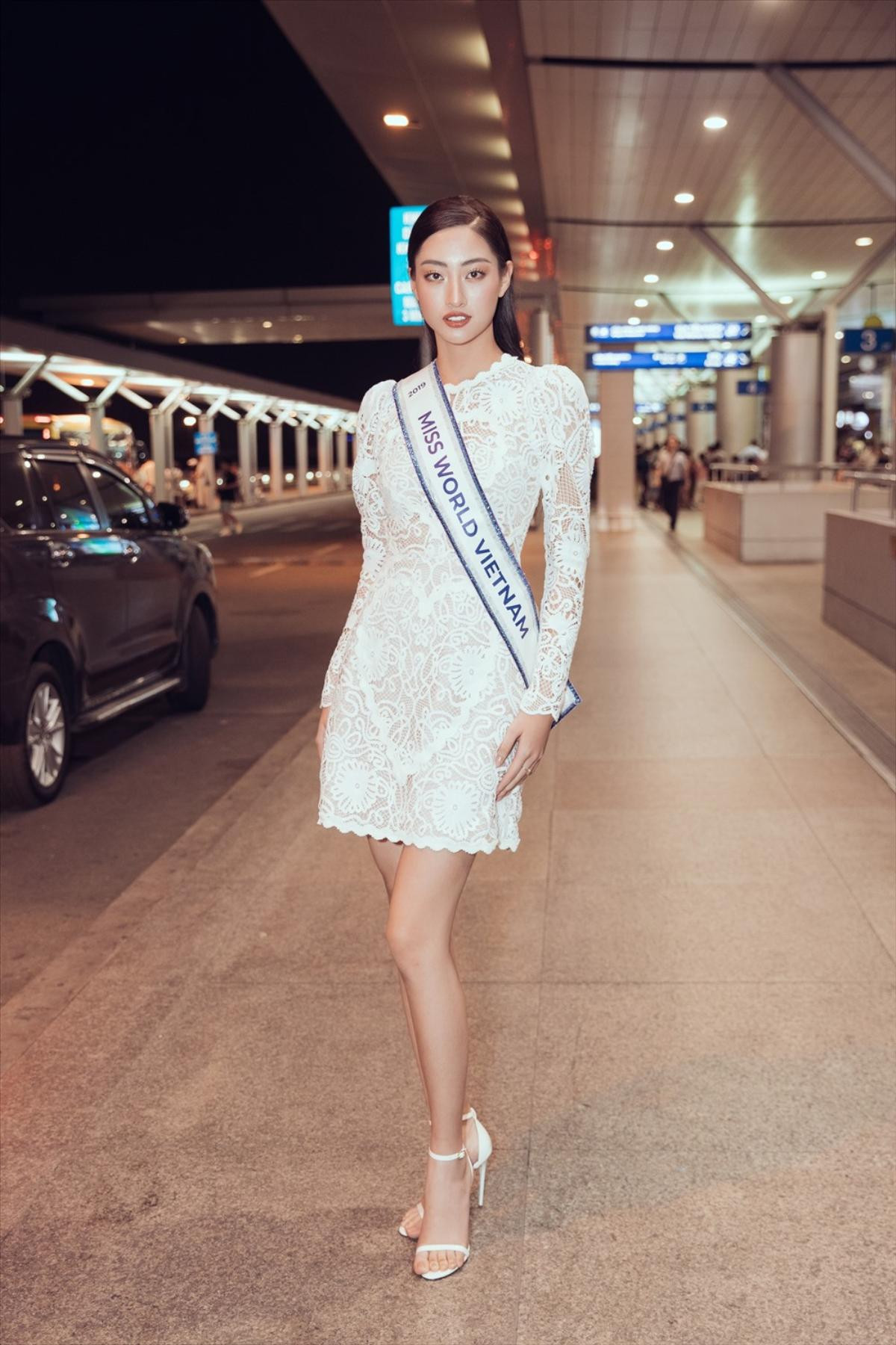 Soi gu thời trang sân bay đi thi Miss World của Mai Phương, Đỗ Thị Hà và Lương Thùy Linh Ảnh 4