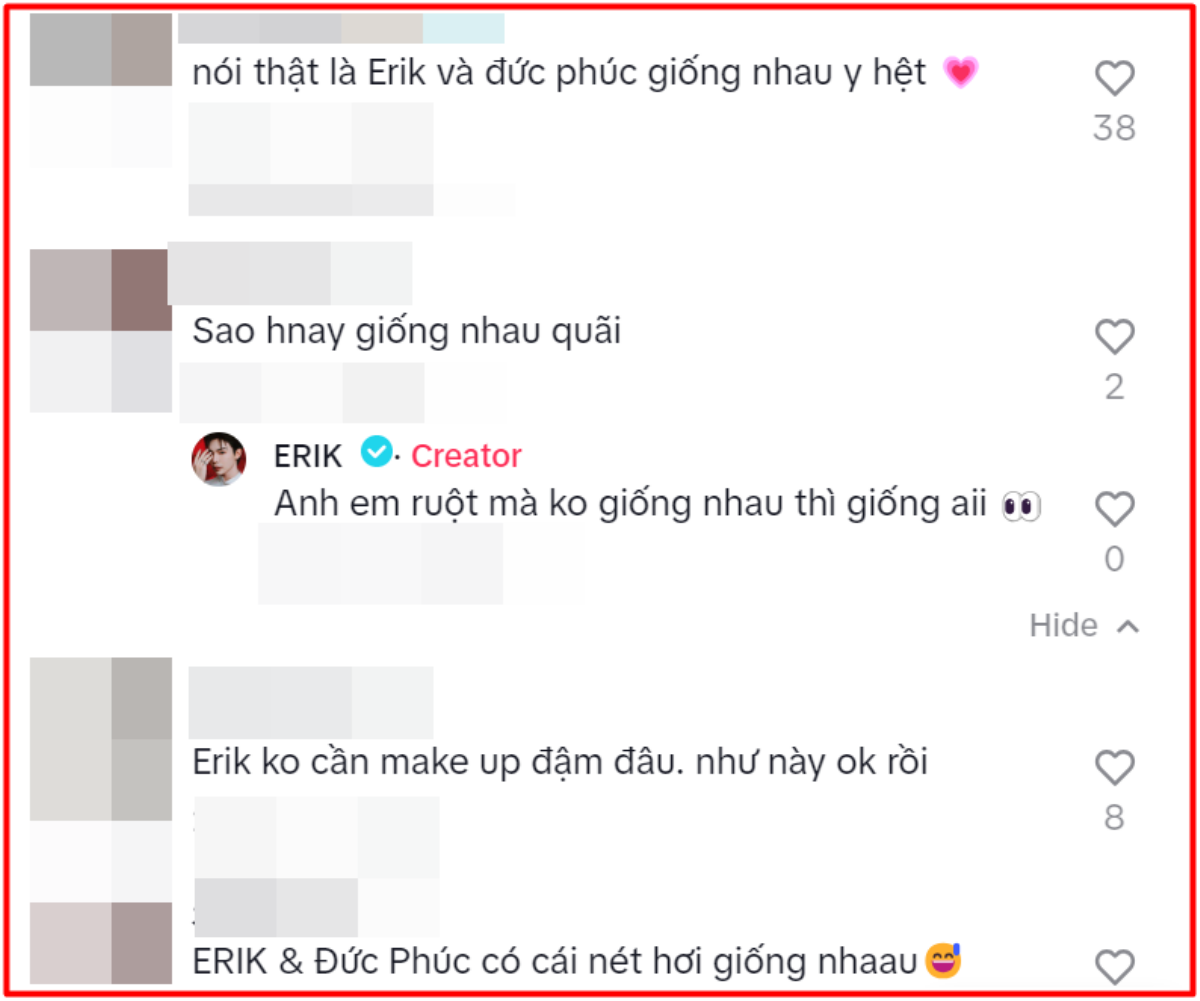 Đức Phúc là 'thủ phạm' khiến ERIK phải đội tóc giả? Ảnh 4