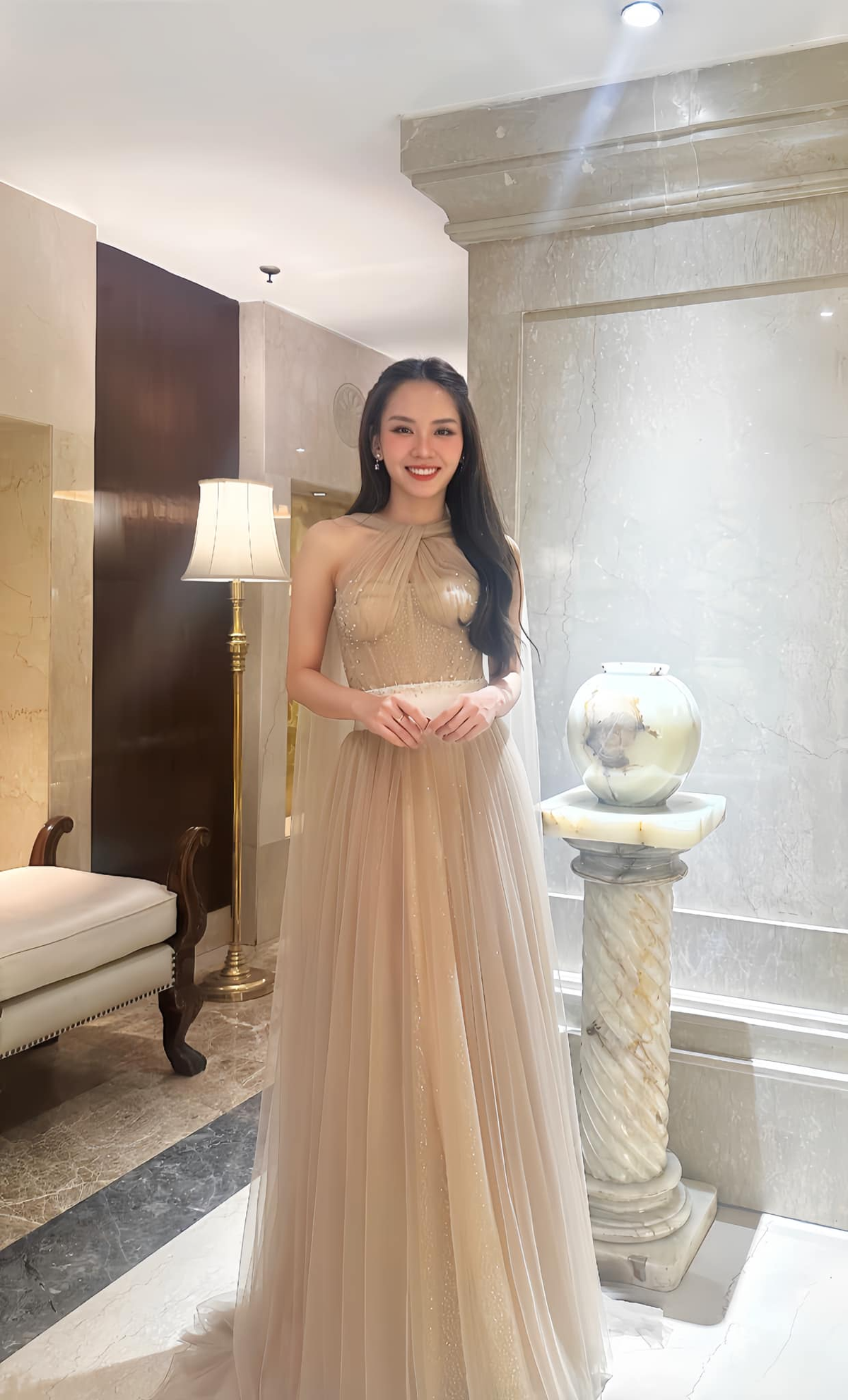 Ngày dự tiệc của Miss World, Mai Phương gây ấn tượng mạnh Ảnh 3