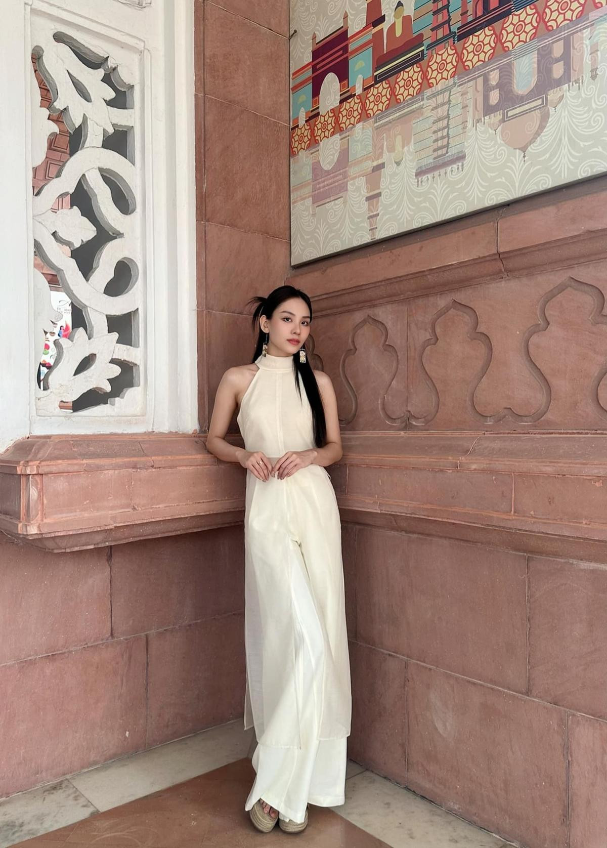 Ngắm tủ áo của Mai Phương ở chặng đầu Miss World Ảnh 8